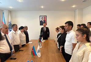 YAP Ağdaş rayon təşkilatında yüksək nəticə göstərən məzunlarla görüş keçirilib - FOTO