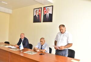YAP Ağstafa rayon təşkilatının Ərazi Partiya Təşkilatında hesabat-seçki yığıncağı keçirilib
