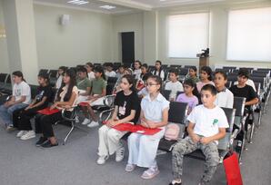 Zəngilanda “Azad edilmiş ərazilərdə uşaqların mina təhlükəsi barədə maarifləndirilməsi” layihəsi çərçivəsində tədbir təşkil edilib
