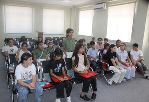Zəngilanda “Azad edilmiş ərazilərdə uşaqların mina təhlükəsi barədə maarifləndirilməsi” layihəsi çərçivəsində tədbir təşkil edilib