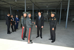 Prezident İlham Əliyev Hərbi Dəniz Qüvvələrində olub  - FOTOLAR