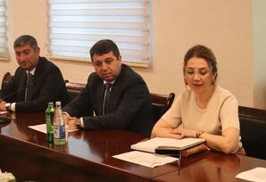 Yasamal rayonunda şagird və tələbə adını yeni qazanmış şəhid övladları ilə görüş keçirilib - FOTOLAR