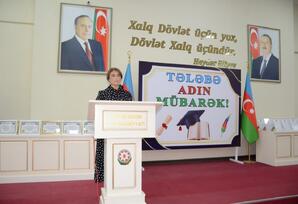 Tərtərdə tələbə adını qazanmış gənclərlə görüş keçirilib - FOTOLAR
