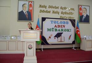 Tərtərdə tələbə adını qazanmış gənclərlə görüş keçirilib - FOTOLAR