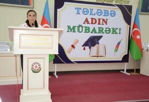 Tərtərdə tələbə adını qazanmış gənclərlə görüş keçirilib - FOTOLAR