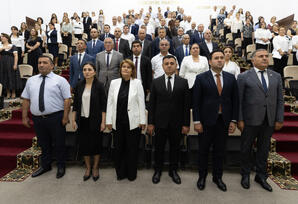 Yeni Azərbaycan Partiyası Samux rayon təşkilatının IX Konfransı keçirilib - FOTOLAR