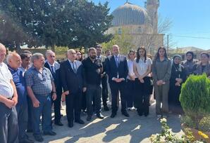 Şəhid Fərid Quliyevin ildönümü ilə əlaqədar anım mərasimi keçirilib - FOTOLAR