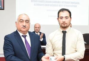 Qaradağ rayonunda Azərbaycanın neft strategiyasına həsr olunan tədbir keçirilib - FOTOLAR