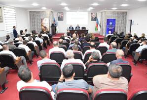 Qaradağ rayonunda Azərbaycanın neft strategiyasına həsr olunan tədbir keçirilib - FOTOLAR
