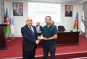 Qaradağ rayonunda Azərbaycanın neft strategiyasına həsr olunan tədbir keçirilib - FOTOLAR