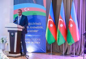 Sabunçu rayonunda “Şanlı Zəfərdən Yeni Zirvələrə” adlı tədbir keçirilib - FOTO