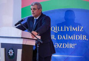 Sabunçu rayonunda “Şanlı Zəfərdən Yeni Zirvələrə” adlı tədbir keçirilib - FOTO