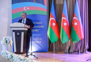 Sabunçu rayonunda “Şanlı Zəfərdən Yeni Zirvələrə” adlı tədbir keçirilib - FOTO