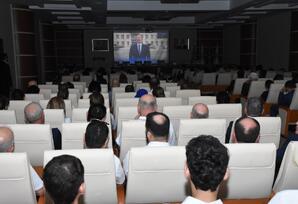 “Əsrin müqaviləsi: milli enerji strategiyasindan güclü iqtisadiyyata və suveren dövlətə” - Qaradağda tədbir