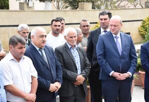 Qaradağ rayonunun Lökbatan qəsəbəsində şəhid Tərlan Rüstəmovun anım mərasimi keçirilib - FOTO
