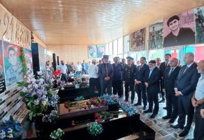 Qaradağ rayonunun Qobustan qəsəbəsində şəhid Ərzulla Həsənlinin xatirəsi anılıb - FOTOLAR