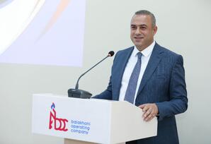 YAP Sabunçu rayon təşkilatı neftçiləri mükafatlandırıb - FOTOLAR