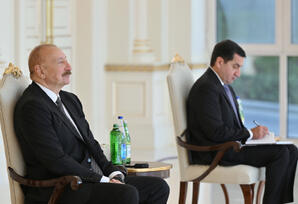 Prezident İlham Əliyev Estoniyanın Azərbaycanda yeni təyin olunmuş səfirini qəbul edib