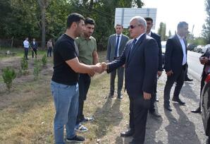 YAP Tərtər rayon təşkilatının birgə təşkilatçılığı ilə ağacəkmə aksiyası keçirilib - FOTO