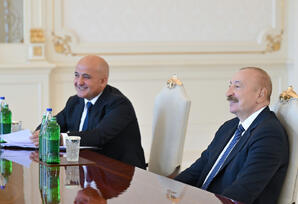 Prezident İlham Əliyev “Global Infrastructure Partners” şirkətinin rəhbərini qəbul edib