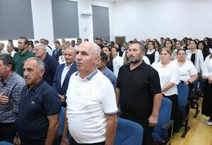 Şəmkirdə Anım Gününə həsr olunmuş “Zəfərə aparan qəhrəmanlıq yolu” mövzusunda tədbir keçirildi - FOTO