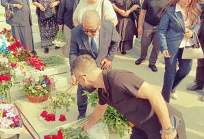 Vətən Müharibəsi Şəhidi Qasımlı Mir Həmid Nazim oğlunun şəhadət günündə əziz xatirəsi yad edildi