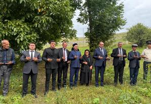 Şəhid Nəcəf Hüseynovun xatirəsi ehtiramla anılıb - FOTO