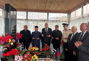 Şəhidin xatirəsi ehtiramla anıldı - FOTO