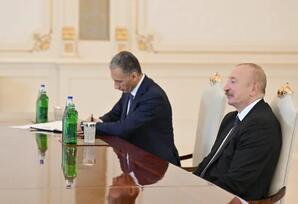 İlham Əliyev Beynəlxalq Cüdo Federasiyasının prezidentini qəbul edib