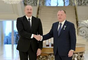 İlham Əliyev Beynəlxalq Cüdo Federasiyasının prezidentini qəbul edib
