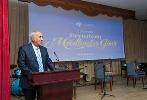 NDU-da Beynəlxalq Müəllimlər Günü qeyd olunub