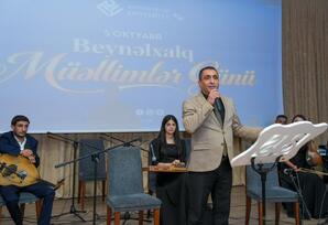 NDU-da Beynəlxalq Müəllimlər Günü qeyd olunub