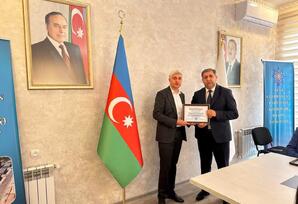 YAP Kəlbəcər rayon təşkilatında 5 Oktyabr – Beynəlxalq Müəllimlər Günü qeyd olunub - FOTOLAR