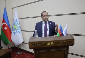 YAP Yasamal rayon təşkilatında müşavirə keçirilib - FOTOLAR
