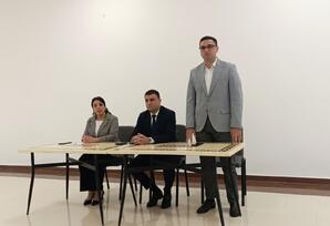 “Mədəniyyət şöbəsi” ərazi partiya təşkilatında partiya üzvləri ilə görüş keçirilib - FOTO