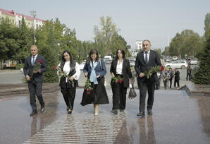 YAP Şəmkir rayon təşkilatında müşavirə keçirilib - FOTOLAR