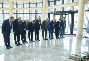 YAP Nərimanov rayon təşkilatı Prezident İlham Əliyevin VIII Qurultayda irəli sürdüyü məsələlərlə bağlı müşavirə keçirib - FOTOLAR