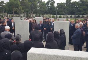 Nəsimi rayonunda şəhid Zeynallı Rəşad Qiyas oğlunun  xatirəsi yad edilib - FOTOLAR