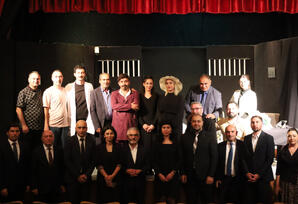 Naxçıvanda Ərzurum Şəhər Teatrının “Madmazelin pişiyi” tamaşası nümayiş olunub