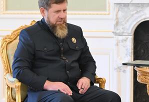 İlham Əliyev Ramzan Kadırovu qəbul edib