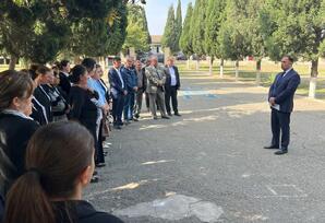 YAP Samux rayon təşkilatının  ərazi partiya təşkilatlarında  silsilə tədbirlər və görüşlər davam etdirilir - FOTOLAR