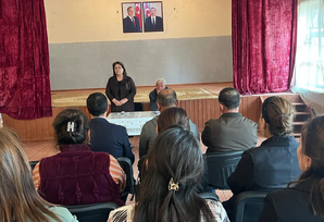 YAP Samux rayon təşkilatının Hacallı və Füzuli kənd ərazi partiya təşkilatlarında VIII Qurultaydan irəli gələn vəzifələr müzakirə olunub
