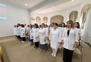 K.Fərəcova adına Elmi-Təqdiqat Pediatriya İnstitutu müşavirə keçirilib - FOTO