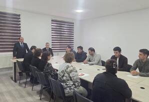 YAP Goranboy rayon təşkilatının Ərazi Partiya Təşkilatlarında partiya üzvləri ilə görüşlər keçirilib - FOTOLAR