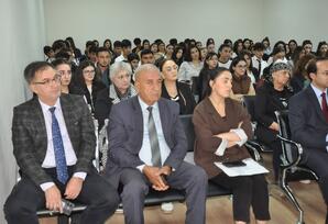 Sabirabad Dövlət Sosial-İqtisadi Kollecində tədbir keçirilib - FOTOLAR