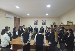 YAP-ın VIII Qurultayından irəli gələn çağırışlar partiya üzvləri ilə müzakirə edilib - FOTOLAR