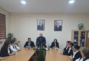 YAP-ın VIII Qurultayından irəli gələn çağırışlar partiya üzvləri ilə müzakirə edilib - FOTOLAR