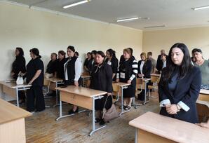 YAP Tərtər rayon təşkilatının Yuxarı Qapanlı ərazi partiya təşkilatında partiya fəalları ilə görüş keçirilib - FOTOLAR