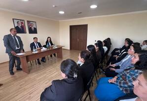 YAP Samux  rayon  təşkilatının ərazi partiya təşkilatlarında VIII Qurultaydan irəli gələn vəzifələr müzakirə olunub