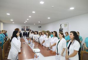 Səhiyyə əməkdaşları YAP-ın VIII Qurultayından irəli gələn vəzifələrin icrasına sadiqdirlər